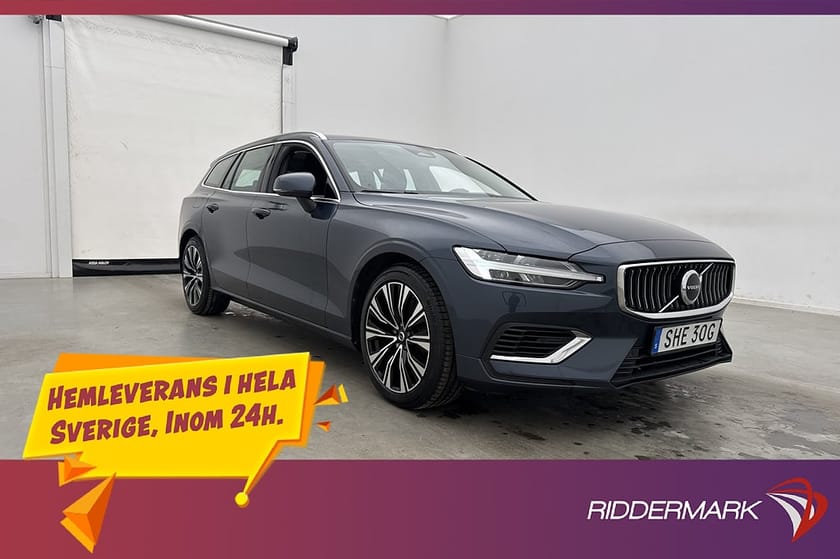 Bild 3 av Volvo V60 Recharge T6 AWD 350hk Core Bright Värmare Kamera