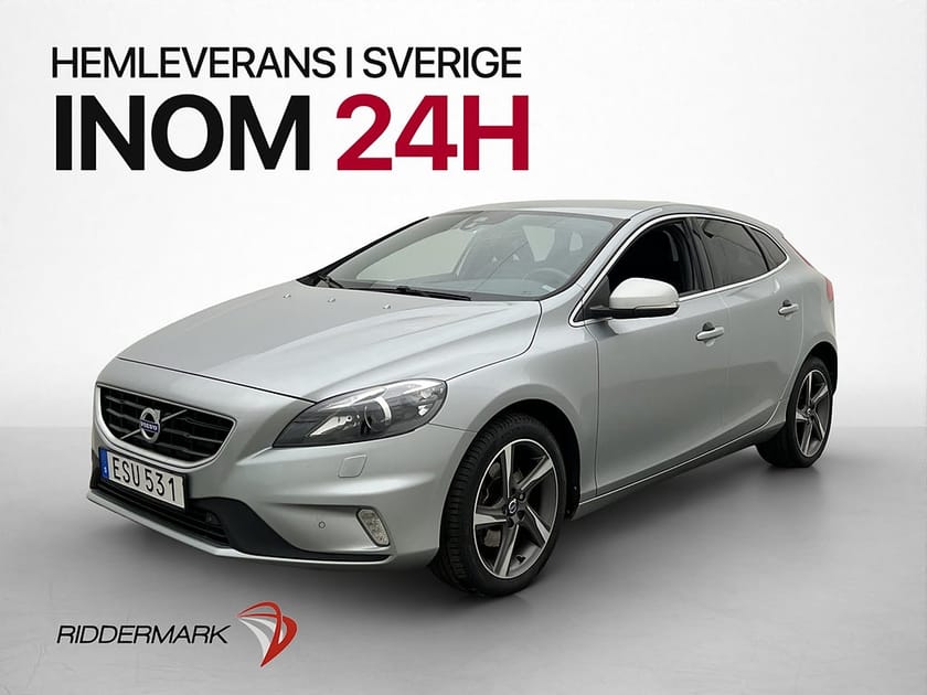 Bild 1 av Volvo V40 T2 122hk R-Design Värmare Skinn/Alcantara