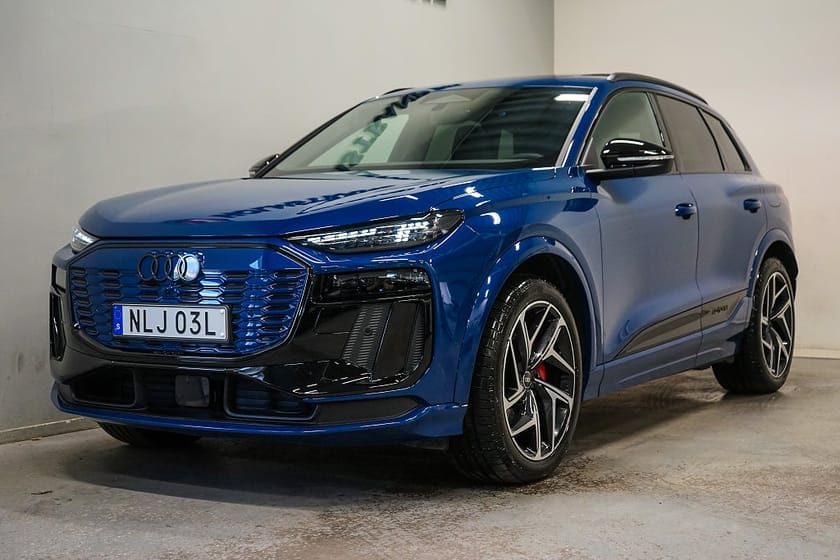 Bild 2 av Audi Q6 e-tron quattro 388hk S Line Drag Pano B&O 360 Matrix