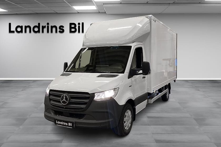Bild 1 av Mercedes-Benz eSprinter 420 Chassi 81 kWh PRO, 113 kWh, volymskåp