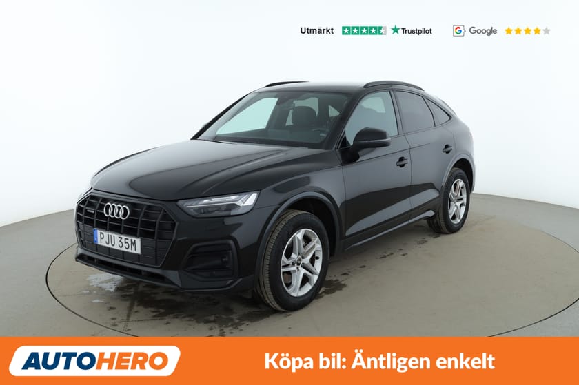 Bild 1 av Audi Q5 Sportback 40 TDI quattro / Dragkrok, CarPlay, Värmare