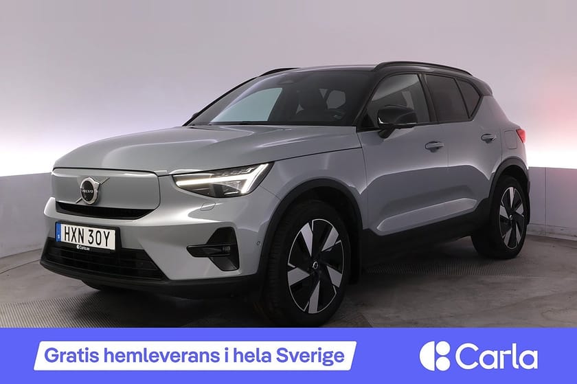 Bild 1 av Volvo XC40 Recharge Twin Ultimate Pano H/K 360 BLIS Elstol