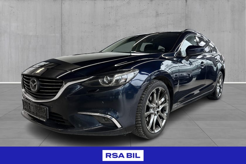 Bilde 1 av Mazda 6 Wagon 2,2D Aut/Optimum/Krok/Navi/Head Up/Webasto