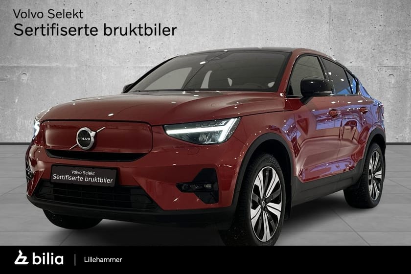 Bilde 1 av Volvo C40 Recharge Twin motor Plus, H.Feste, 4X4, kamera, Google +++