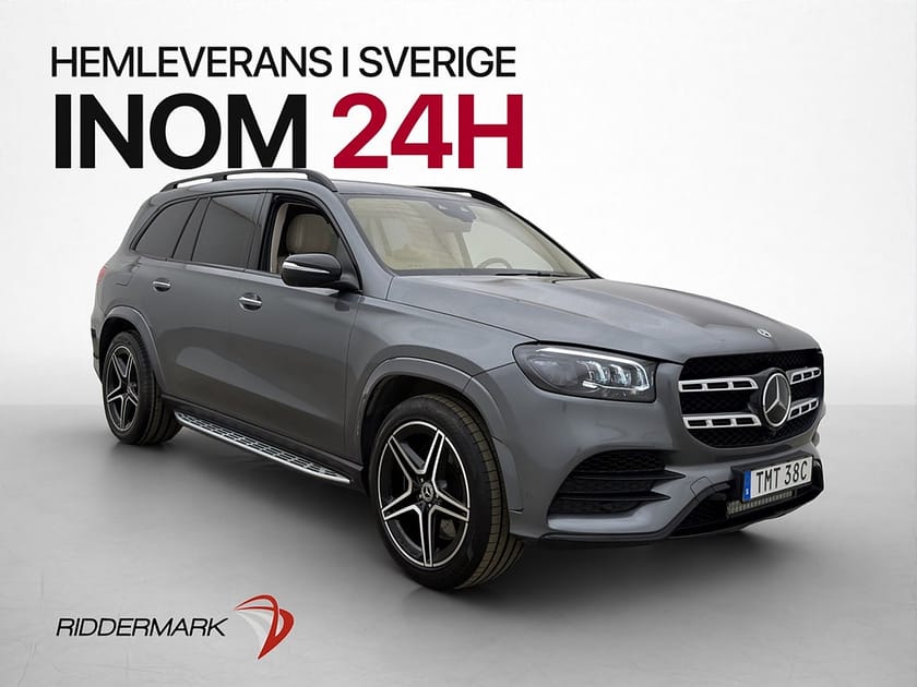 Bild 3 av Mercedes-Benz GLS 400 d 4MATIC 400d 4M AMG 6-Sits Pano 360° Värm Luftfjä