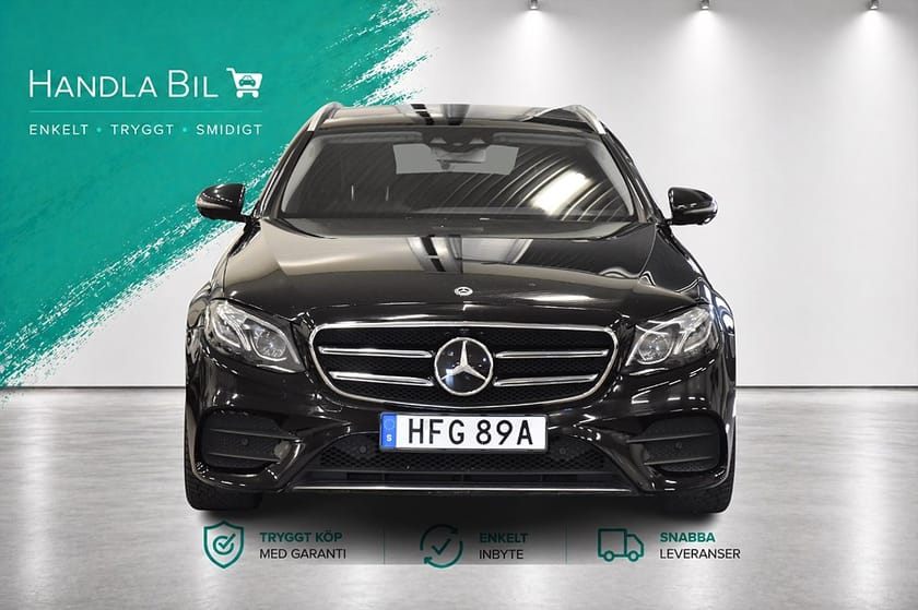 Bild 3 av Mercedes-Benz E 220 T d 4MATIC 4M AMG-Line Widescreen Burmester Pano 360° D-värm Drag