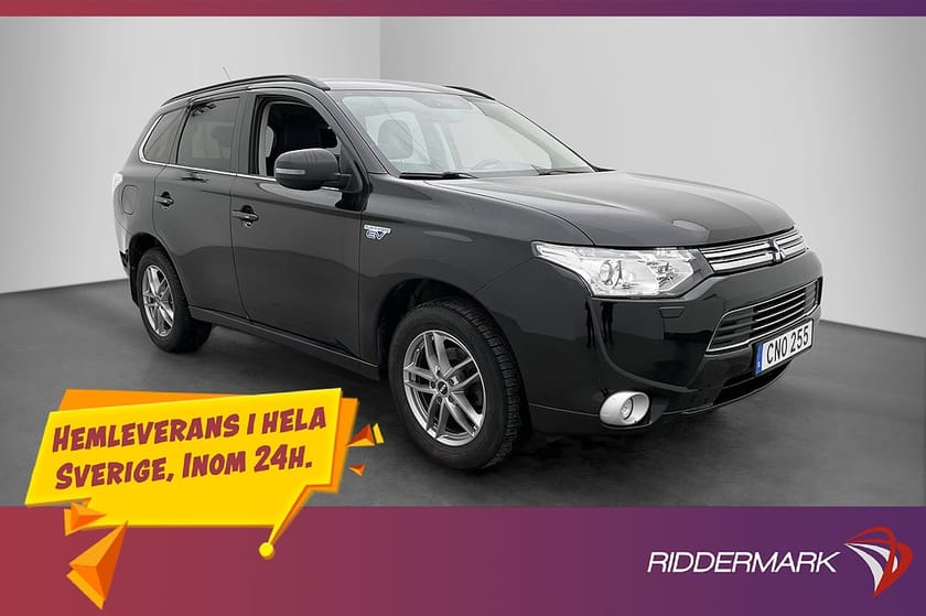 Bild 3 av Mitsubishi Outlander PHEV CVT 4WD Business Kamera Navi Skinn