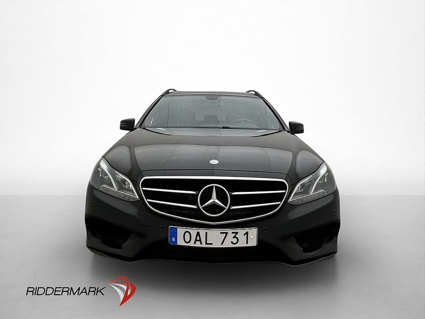 Bild 2 av Mercedes-Benz E 220 T BlueTEC 4MATIC 4M Avantgarde Drag Sensorer Halvskinn