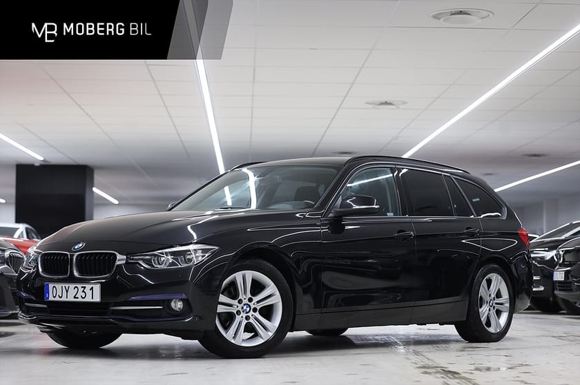 Bild 1 av BMW 318d Touring 150hk *Kampanj!* Sport Line Drag Navi Hifi