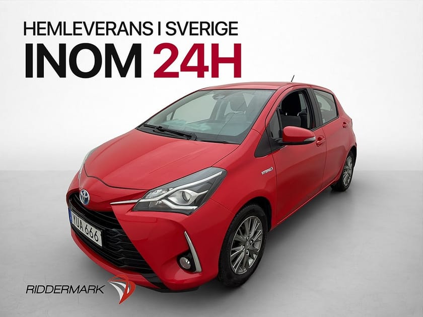 Bild 3 av Toyota Yaris Hybrid e-CVT 101hk Active Backkamera 0.37l/mil