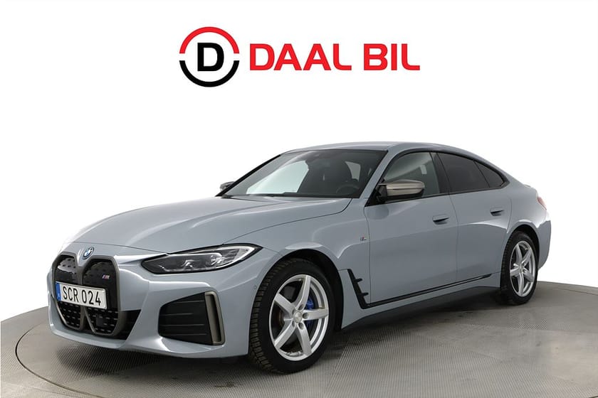 Bild 1 av BMW i4 M50 xDrive Gran Coupé 83,9 kWh 544HK M-SPORT HIFI B-KAM