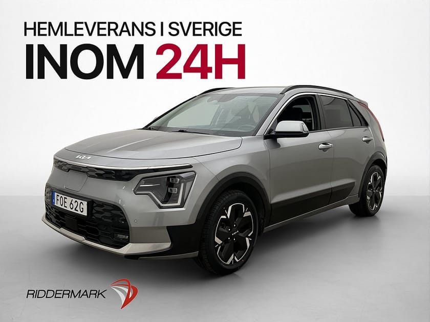 Bild 1 av Kia Niro EV 204hk Advance H/K Kamera Skinn Navi CarPlay MOMS