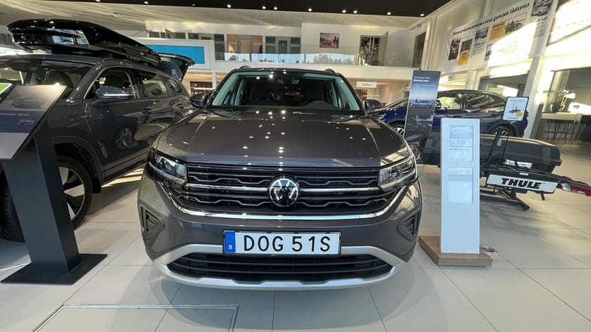 Bild 1 av Volkswagen T-Cross LIFE 1.0 TSI 115 HK DSG7