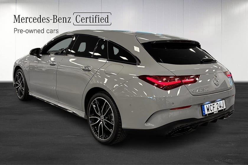 Bild 4 av Mercedes-Benz CLA 250 e Shooting Brake 250e AMG Burmester 360° Värmare