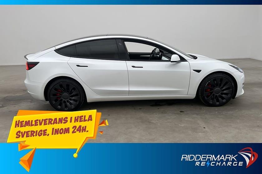 Bild 5 av Tesla Model 3 Performance Autopilot Svensksåld Ljus-interiör