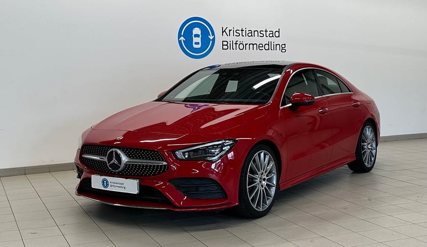 Bild 2 av Mercedes-Benz CLA 200 Aut AMG Line Burmester Panoramatak Elstolar