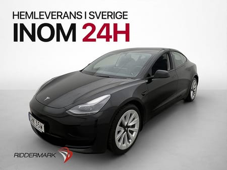 Tesla Model 3 Standard Range Plus Rattvärme Svensksåld MOMS