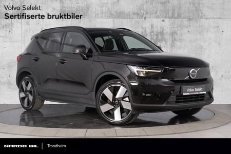 Volvo XC40 Recharge Ultimate 231 hk. Krok/360/Soltak/360/Adaptiv CC
