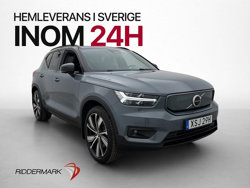 Bild 1 av Volvo XC40 P8 AWD Recharge Pano H/K 360° Drag Värmare
