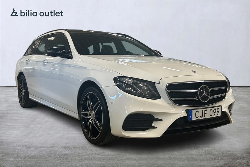 Bild 4 av Mercedes-Benz E 220 T d AMG 194hk Panorama Drag Carplay 360° Luftfjädr