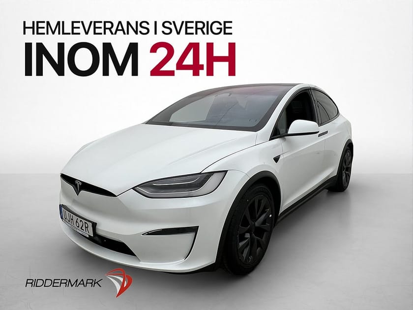 Bild 1 av Tesla Model X Dragkrok Yoke-Ratt MOMS Svensksåld