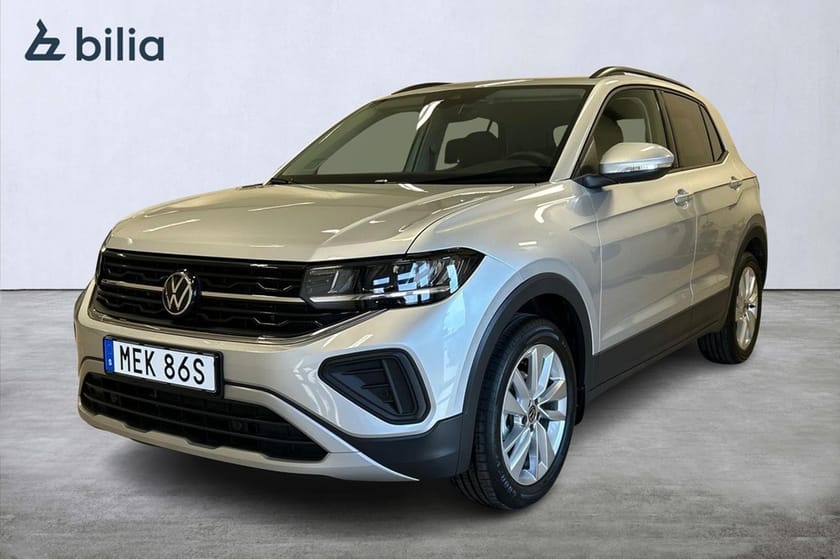 Bild 1 av Volkswagen T-Cross LIFE 1.0 TSI 116HK Auto Kamera ACC