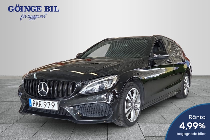 Bild 1 av Mercedes-Benz C 220 T d 7G-Tronic AMG 170hk Plus/ Night/ Komfort pkt/ Pano/ Skinn/ LED