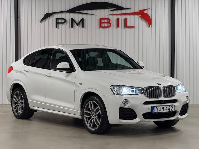 Bild 2 av BMW X4 xDrive35d M-Sport Drag Värmare HUD Skinn H&K 360 Navi