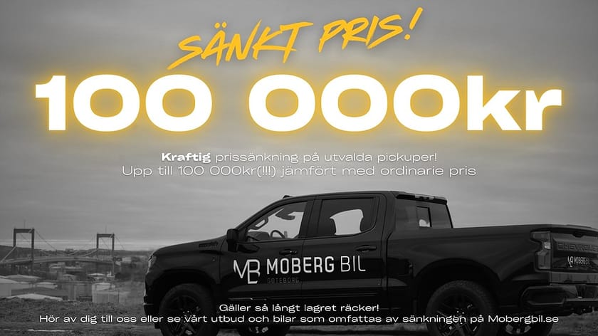 Bild 2 av Chevrolet Silverado 1500 Crew Cab High Country Midnight EDT PRISSÄNKT 50 000kr!