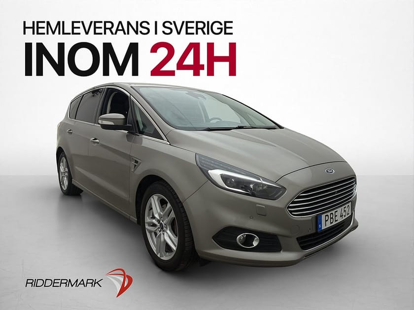 Bild 1 av Ford S-Max 2.0 TDCi AWD Business 7-Sits D-Värmare Kamera