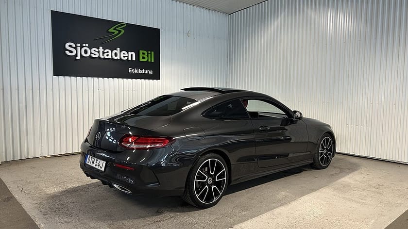 Bild 4 av Mercedes-Benz C 300 Coupé AMG 258hk Sv-såld Burmester Pano