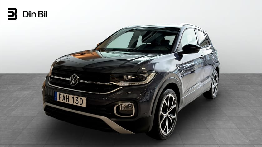 Bild 1 av Volkswagen T-Cross GT 1.0 TSI 115 DSG GT/Farthållare/Black