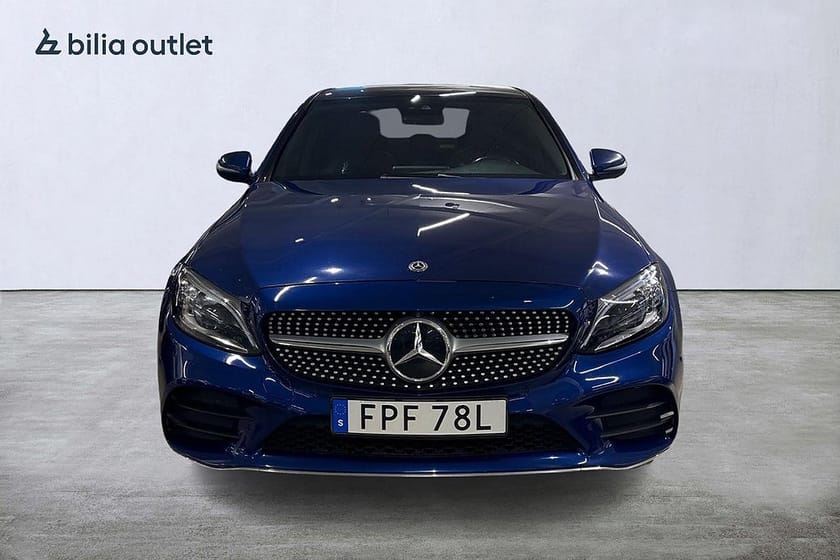 Bild 4 av Mercedes-Benz C 220 d AMG Line / Värmare / 360 / Pano  /Burmester /Drag