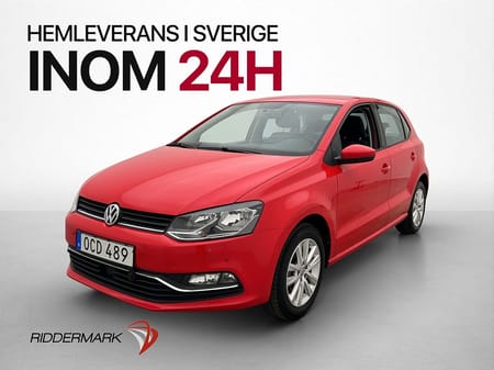 Volkswagen Polo 1.2 TSI Värmare 0.47l/mil 360kr skatt P-Sens