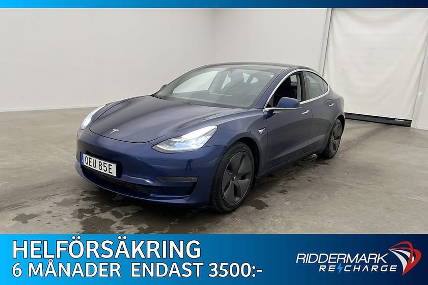 Bild 1 av Tesla Model 3 Long Range AWD Autopilot Svensksåld