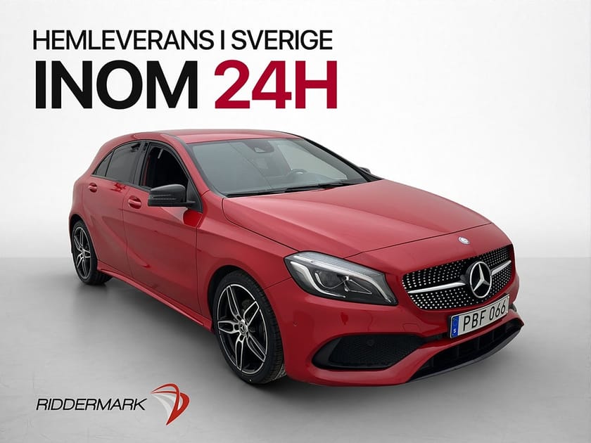 Bild 3 av Mercedes-Benz A 200 d 4MATIC 200d 4M AMG Kamera Skinn/Alcantara 0.48l/mil