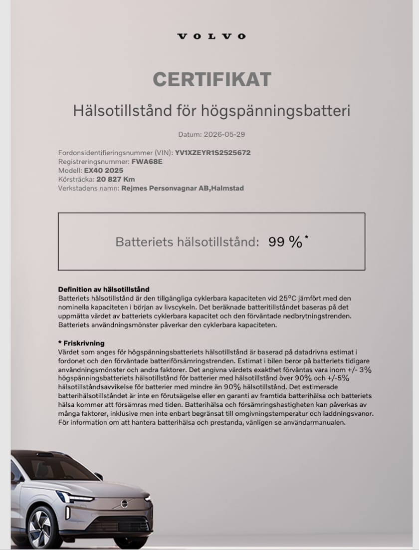 Bild 4 av Volvo EX40 Twin Motor Performance M Ultra Black Edt | 360-kamera | H/K | Dragkrok