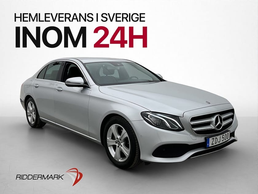 Bild 3 av Mercedes-Benz E 200 d 150hk D-Värmare B-Kamera Navi Drag