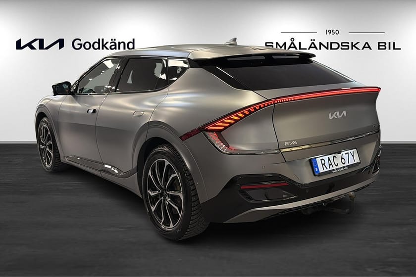 Bild 4 av Kia EV6 77.4 kWh AWD GT-Line SOLLUCKA Drag 325hk