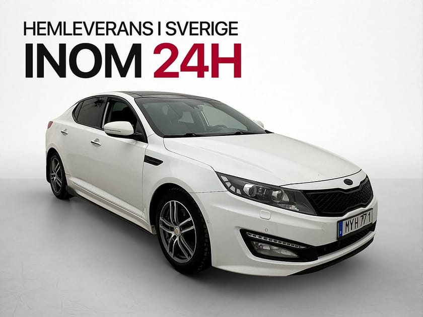 Bild 1 av Kia Optima 1.7 136hk Executive Panorama Värmare Kamera Skinn