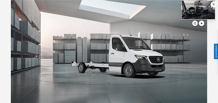 Mercedes-Benz Sprinter 317 CDI RWD Chassi