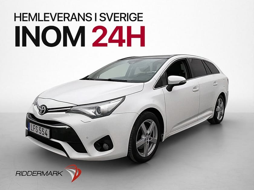 Bild 3 av Toyota Avensis Kombi 143hk Värmare Drag Kamera Pano Skinn