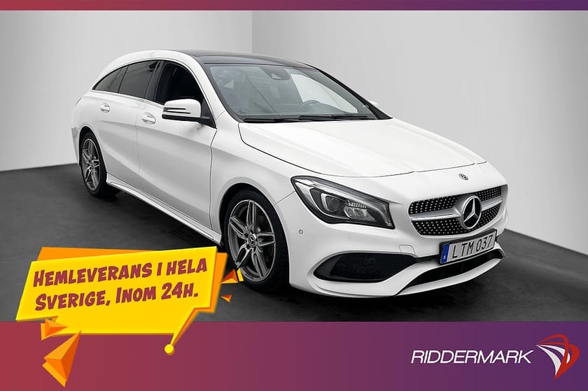 Bild 1 av Mercedes-Benz CLA 200 Shooting Brake SB 156hk AMG Pano Kamera Drag Carplay