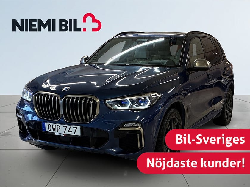 Bild 1 av BMW X5 M50d M Sport Sky Lounge Drag Dvärmare 360° Massage S&V