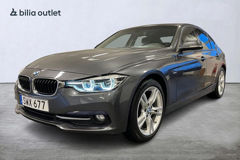 Bild 1 av BMW 318d Sedan Sport line 150hk / Dragkrok Sensorer Rattvärme