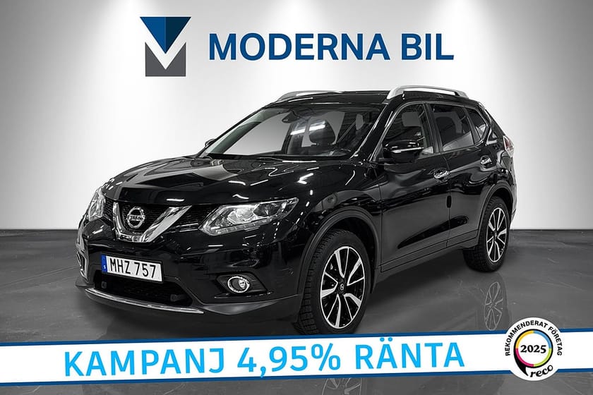 Bild 1 av Nissan X-Trail 7 Seats 7-sits 1.6 dCi XTRONIC-CVT Tekna Helskinn 360° Kamera