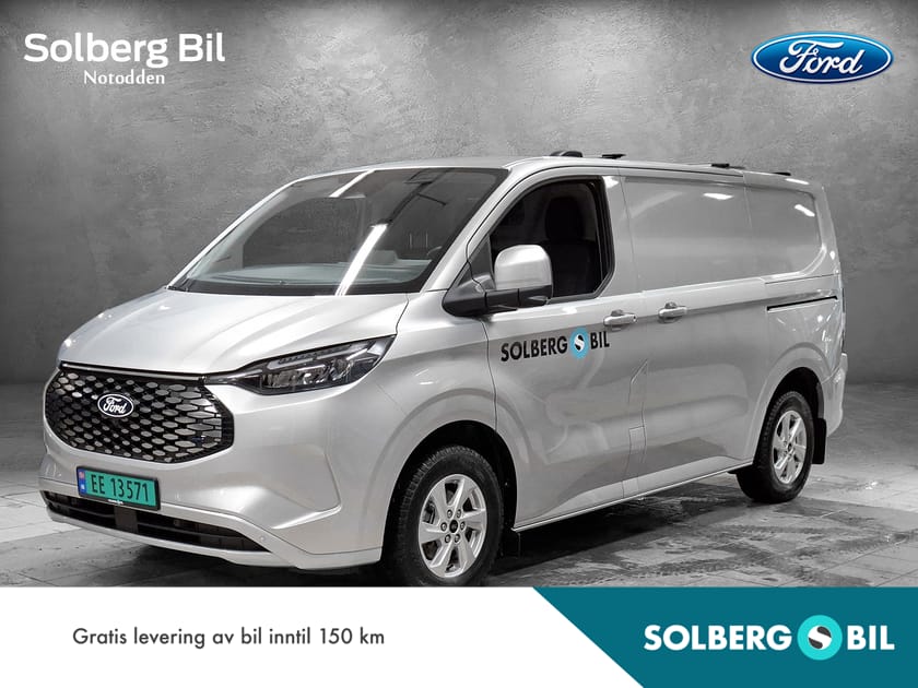 Bilde 1 av Ford E-Transit Custom 320 Limited/3-Seter/Hengerfeste/ACC/360 Kamera++