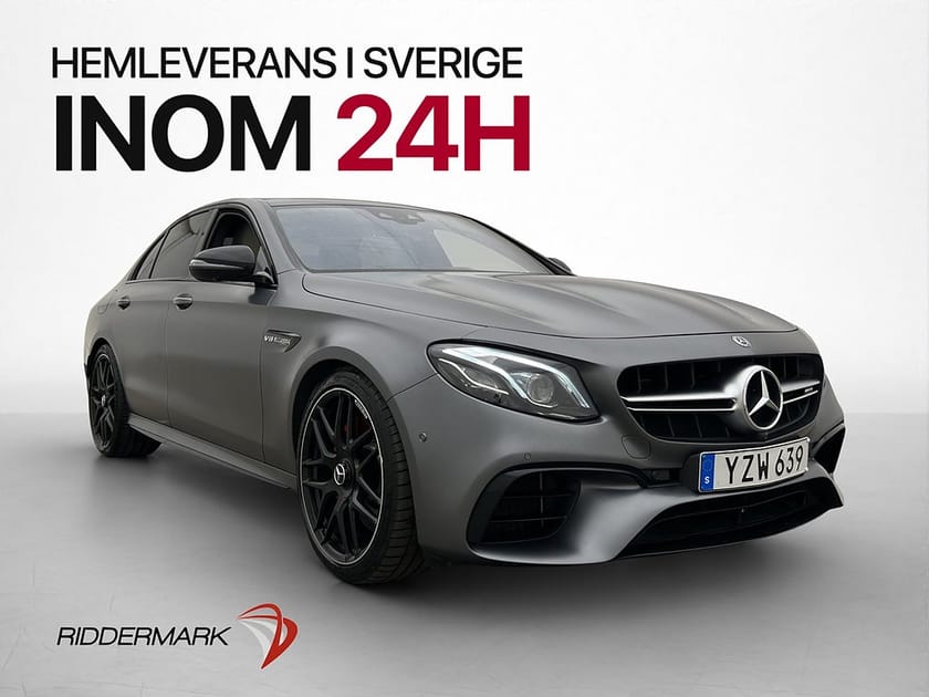 Bild 1 av Mercedes-Benz AMG E 63 S 4MATIC+ E63 612hk Pano Burm HuD Navi