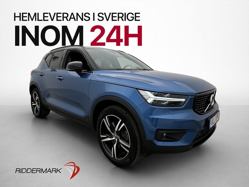 Bild 1 av Volvo XC40 T5 R-Design H/K Pano Värmare Kamera Skinn Elstol