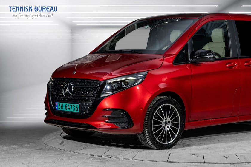 Bilde 2 av Mercedes-Benz V 300d 4MATIC 3.1t 4M A2 AMG Exclusive, Panorama, Skinn, Luft, Burmester